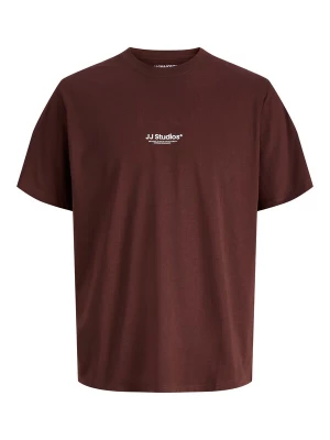 Obrázek produktu JACK & JONES Tričko 'JJESoho' čokoládová / bílá