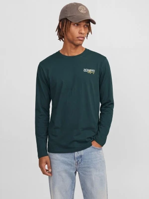 Obrázek produktu JACK & JONES Tričko 'JJJADE' světle žlutá / tmavě zelená / bílá