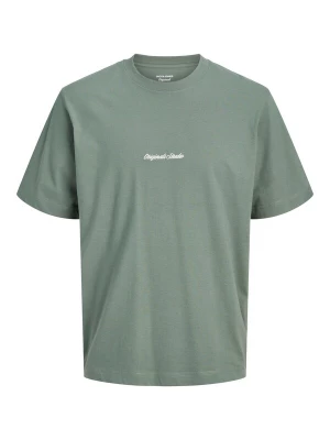 Obrázek produktu JACK & JONES Tričko 'JORNorrebro' zelená / bílá