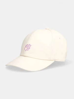 Obrázek produktu Jack Wolfskin baseballová čepice bavlněná Celebrate The Paw béžová
