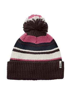 Obrázek produktu Jack Wolfskin Dětská čepice Jack Wolfskin POMPOM BEANIE hnědá