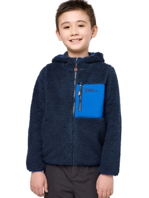 Obrázek produktu Jack Wolfskin Dětská mikina Jack Wolfskin ICE CURL HOOD námořnická modř