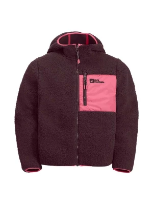 Obrázek produktu Jack Wolfskin Dětská mikina Jack Wolfskin ICE CURL HOOD růžová