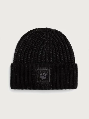 Obrázek produktu Jack Wolfskin pletená čepice BADGE černá