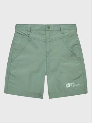 Obrázek produktu Jack Wolfskin Šortky z materiálu Sun 1605614 M Zelená Regular Fit
