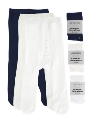 Obrázek produktu JACKY Punčocháče námořnická modř / bílá / offwhite