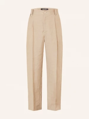 Obrázek produktu Jacquemus Kalhoty Le Pantalon Croisiere Z Lnu 150 beige