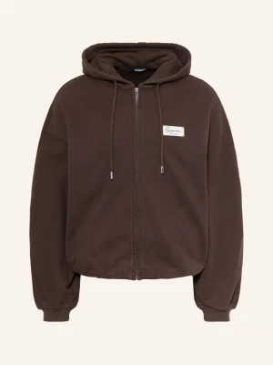 Obrázek produktu Jacquemus Mikina S Kapucí Le Hoodie Montaigne tmavě hnědá