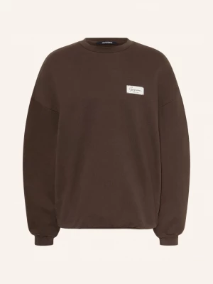 Obrázek produktu Jacquemus Mikiny Le Sweatshirt Montaigne tmavě hnědá