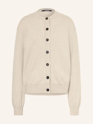 Obrázek produktu Jacquemus Pletený Svetr Le Cardigan Moulin S Merino Vlnou béžová