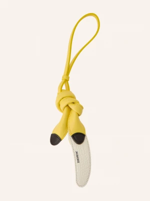 Obrázek produktu Jacquemus Přívěsek Na Tašku Le Banane Keyring žlutá / tmavě hnědá / krémová