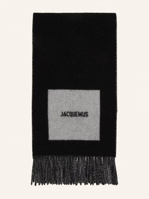 Obrázek produktu Jacquemus Šála Le Charpe Rond Carre černá / šedá