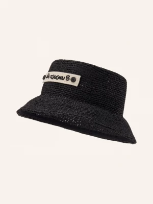 Obrázek produktu Jacquemus Slaměný Klobouk Le Bob Plage černá / krémová