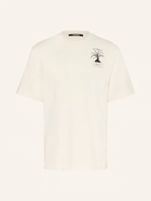 Obrázek produktu Jacquemus Tričko Le Tshirt Palmier krémová / tmavě hnědá