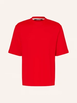 Obrázek produktu Jacquemus Tričko Le Tshirt Rond Carre červená / krémová