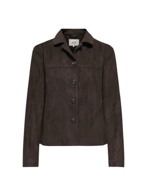 Obrázek produktu JDY Přechodná bunda 'JDYNICO FAUX SUEDE JACKET OTW SGO NOOS 15355087' tmavě hnědá