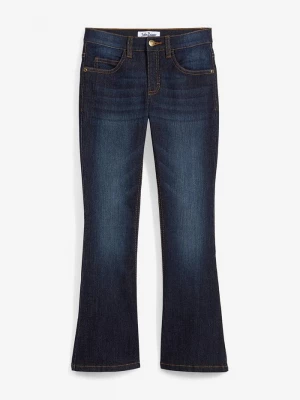 Obrázek produktu Jeansy flared, mid waist BonPrix niebieski