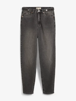Obrázek produktu Jeansy mom, high waist, cropped BonPrix szary