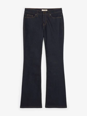 Obrázek produktu Jeansy o kroju bootcut, mid waist BonPrix niebieski