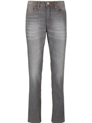 Obrázek produktu Jeansy o kroju mom, mid waist, z wygodnym stretchem BonPrix szary
