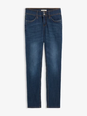 Obrázek produktu Jeansy o kroju slim fit, high-waist, z wygodnym stretchem BonPrix niebieski