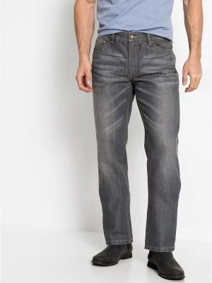 Obrázek produktu Jeansy regular fit, straight BonPrix szary