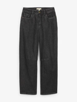 Obrázek produktu Jeansy typu barrel, mid waist BonPrix szary