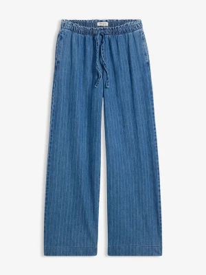 Obrázek produktu Jeansy wide leg, wsuwane BonPrix niebieski