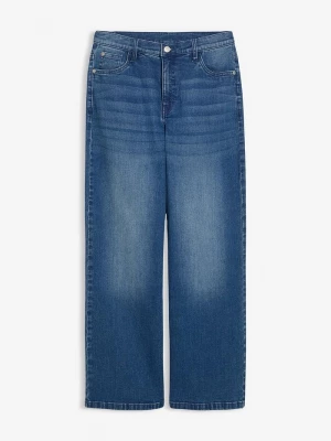 Obrázek produktu Jeansy ze stretchem extra loose fit, straight BonPrix niebieski