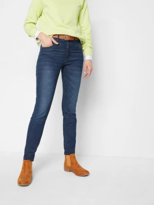 Obrázek produktu Jeansy skinny, high waist, cropped BonPrix niebieski