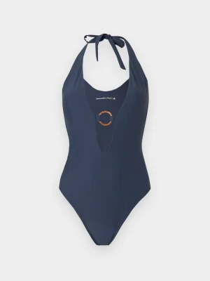 Obrázek produktu Jednodílné plavky Abercrombie & Fitch tyrkysová