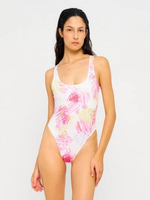 Obrázek produktu Jednodílné plavky Armani Exchange žlutá