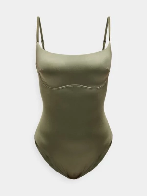 Obrázek produktu Jednodílné plavky Calvin Klein tmavě zelená