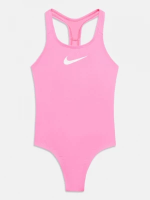 Obrázek produktu Jednodílné plavky Nike melírovaná světle růžová