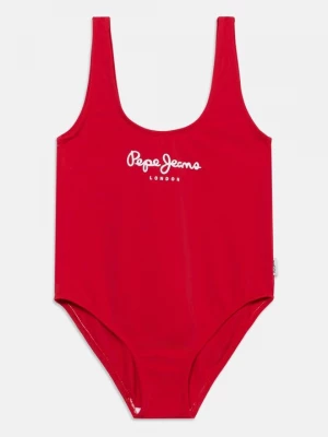 Obrázek produktu Jednodílné plavky Pepe Jeans červená