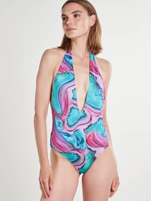 Obrázek produktu Jednodílné plavky Roberto Cavalli modrá