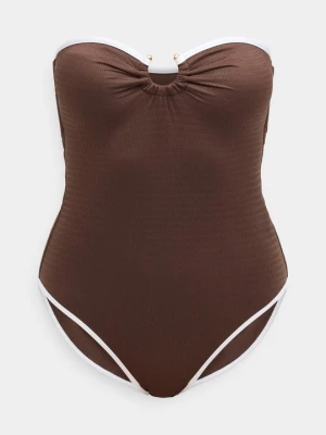 Obrázek produktu Jednodílné plavky Seafolly tmavě hnědá