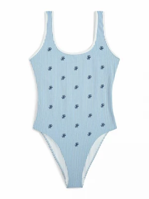 Obrázek produktu Jednodílné plavky Tommy Hilfiger světle modrá