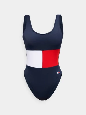 Obrázek produktu Jednodílné plavky Tommy Hilfiger tmavě modrá