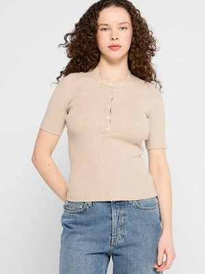 Obrázek produktu Jednoduché tričko Abercrombie & Fitch béžová
