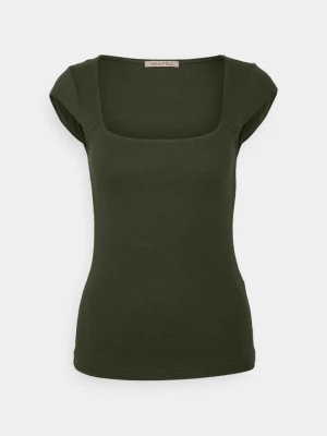 Obrázek produktu Jednoduché tričko Anna Field By Zalando tmavě zelená
