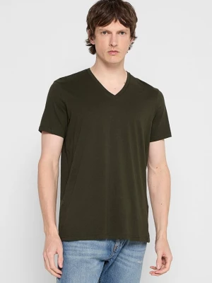 Obrázek produktu Jednoduché tričko Armani Exchange tmavě zelená
