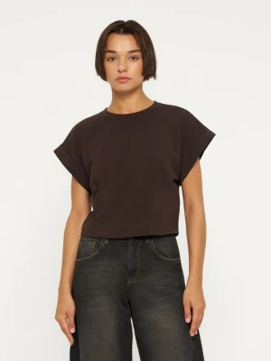 Obrázek produktu Jednoduché tričko DKNY hnědá