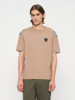 Obrázek produktu Jednoduché tričko EA7 Emporio Armani světle hnědá