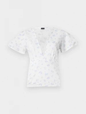 Obrázek produktu Jednoduché tričko Gina Tricot modrá