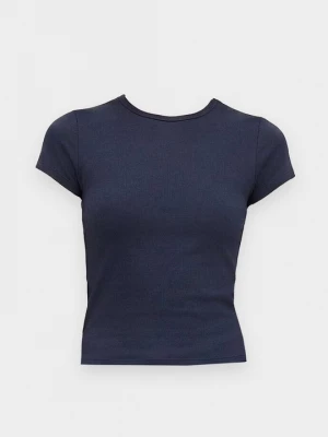 Obrázek produktu Jednoduché tričko Hollister Co. tmavě modrá