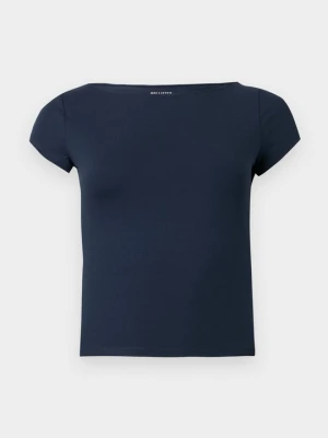 Obrázek produktu Jednoduché tričko Hollister Co. tmavě modrá