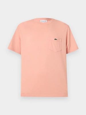 Obrázek produktu Jednoduché tričko Lacoste melírovaná růžová