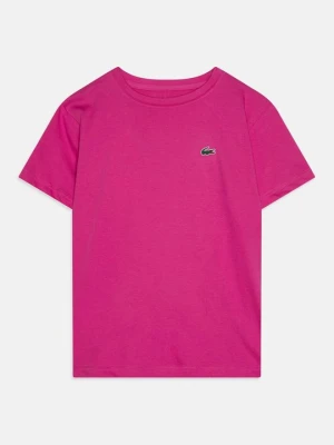 Obrázek produktu Jednoduché tričko Lacoste melírovaná růžová