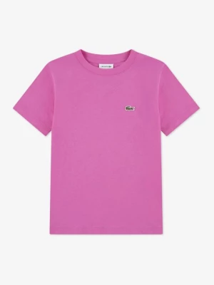 Obrázek produktu Jednoduché tričko Lacoste růžová